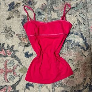 Hot Pink Lululemon Tank Top